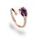925/- Ring rg plated
