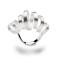 925/- Ring, rho
