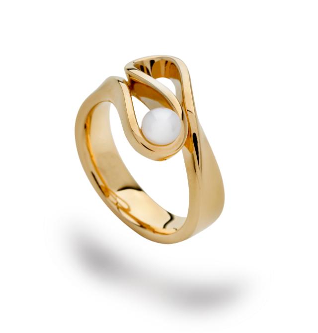 925/- Ring, gp