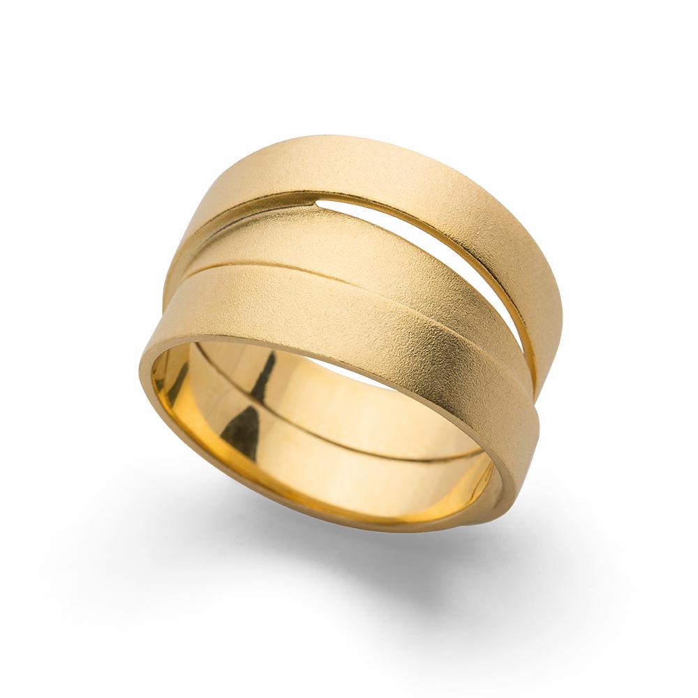 925/- Ring, gp