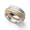 925/- Ring, partly gp
