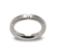 925/- Ring, mat rho., brillant 0,05ct W-SI