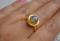 925/- Ring, gp
