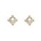 Pearl synth., 4 gr 4 mm Goldplated 