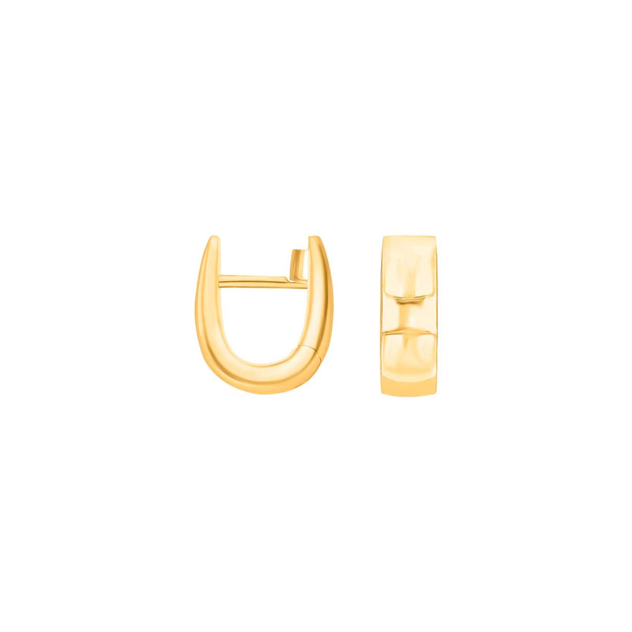 Goldpl silver system-hoops Julia 12x4,5mm 