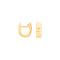 Goldpl silver system-hoops Julia 12x4,5mm 