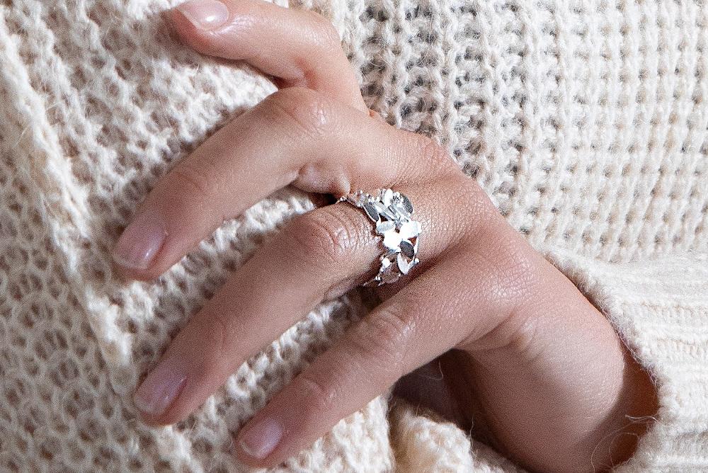 925/- Ring, rho