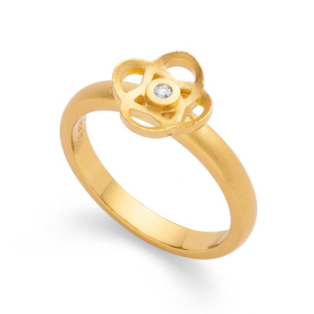 925/- Ring, gp
