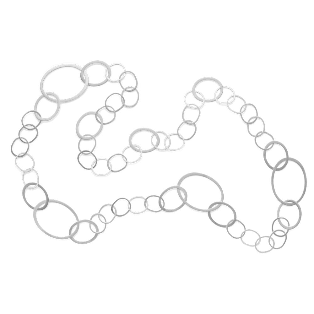 925/- necklace satin, 41,33 in.