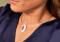 925/- pendant, soldered 18K spe.text./pol.. 0,02ct