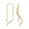 925/- earrings, gp pol.