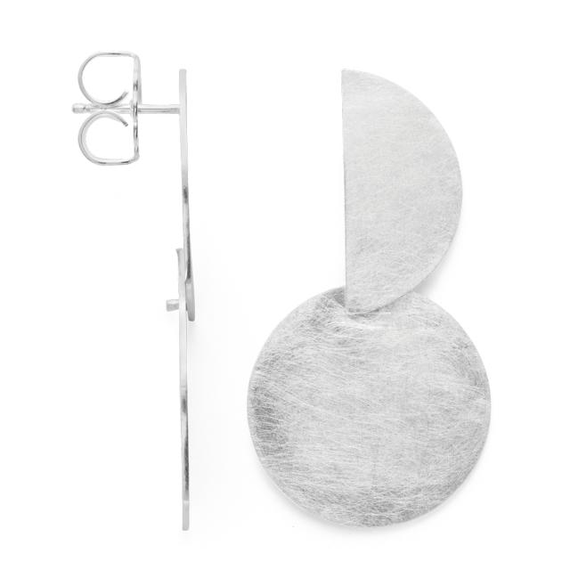 925/- earstud, rho. scratch