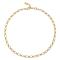 925/- necklace, gold-plated, poliert, 45+3cm