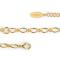 925/- bracelet, gold-plated, poliert, 45+3cm