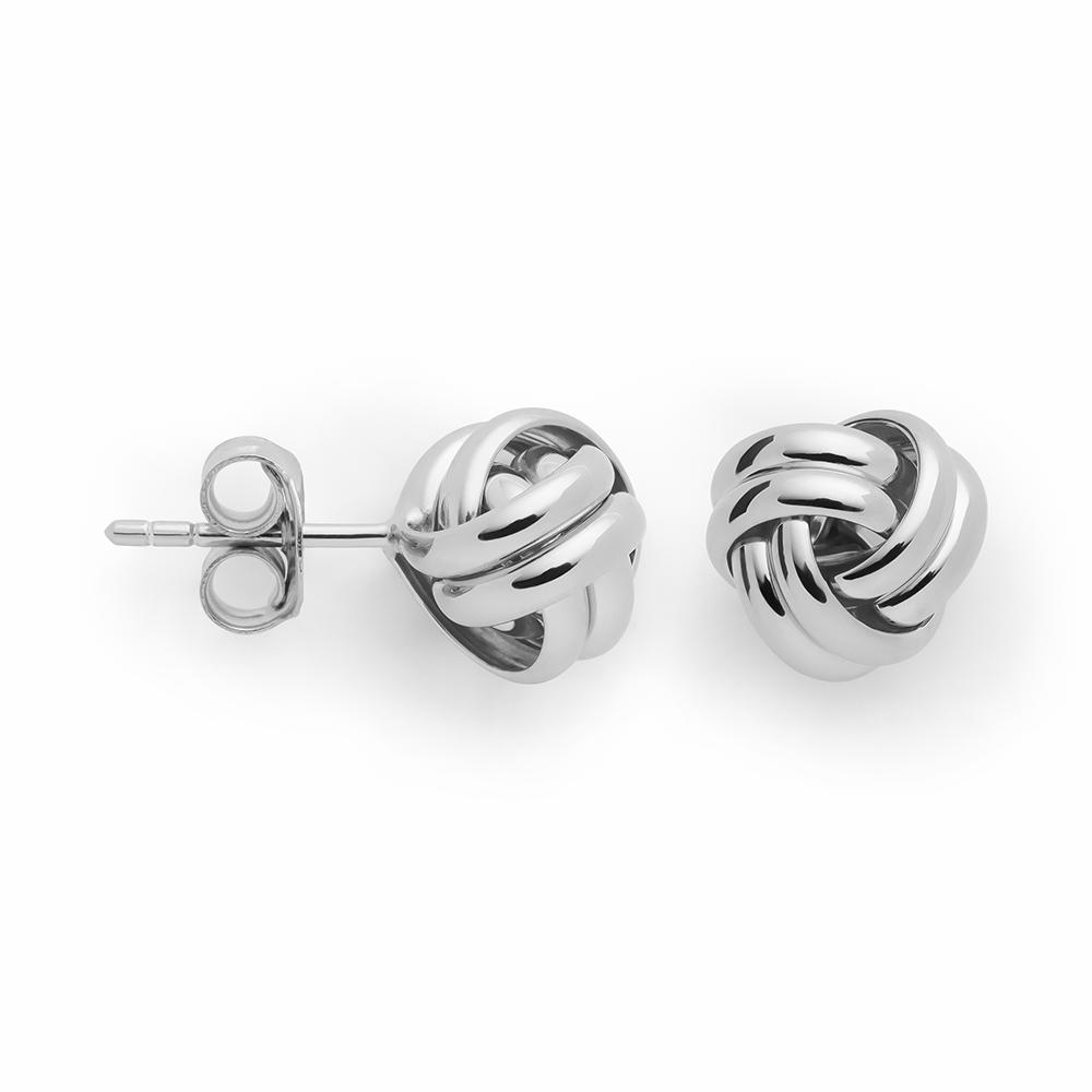 925/- ear studs, polished