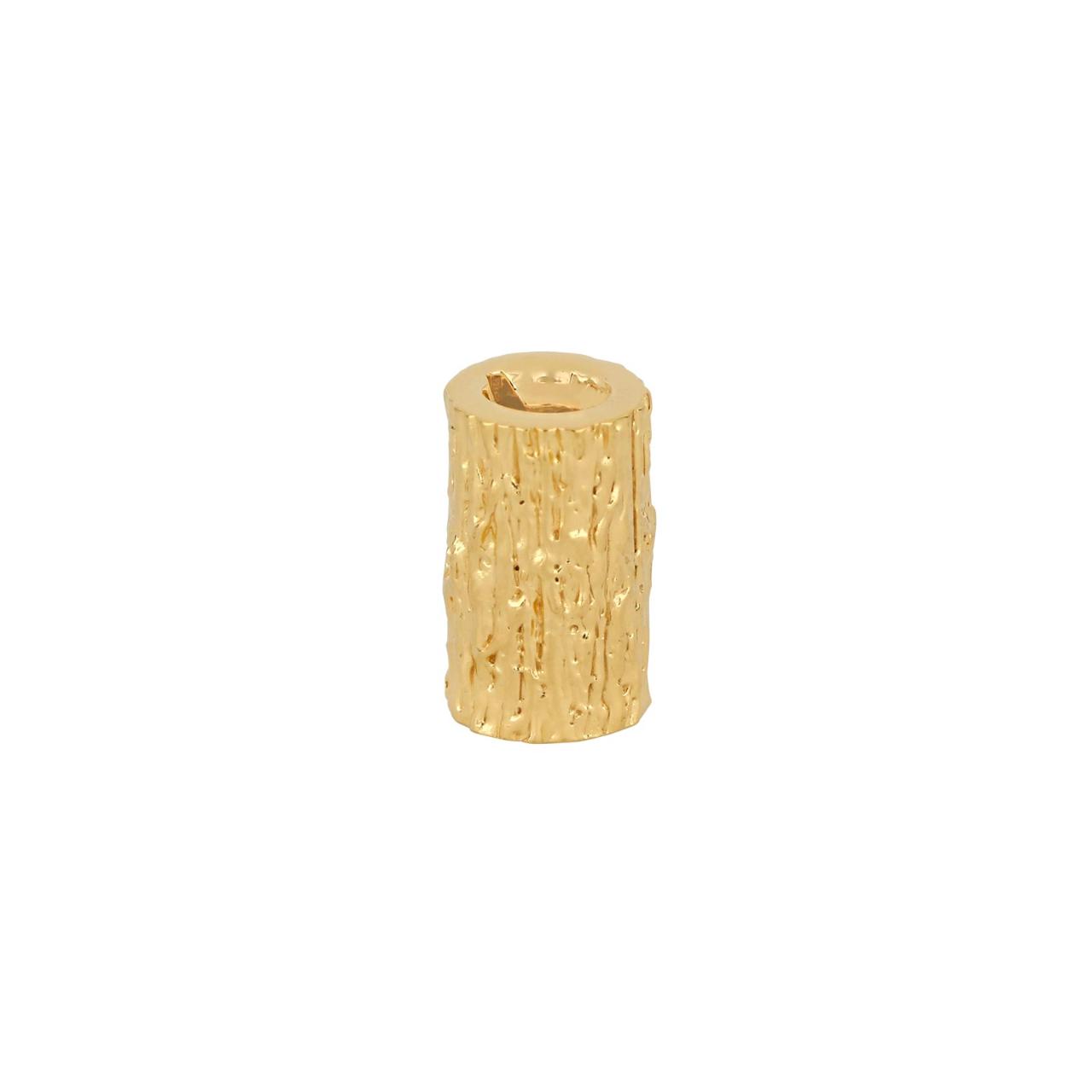 Silver goldplated Structure 15mm 