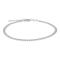 Rhodium-pl silver ankle chain PANZER52 23+4cm 