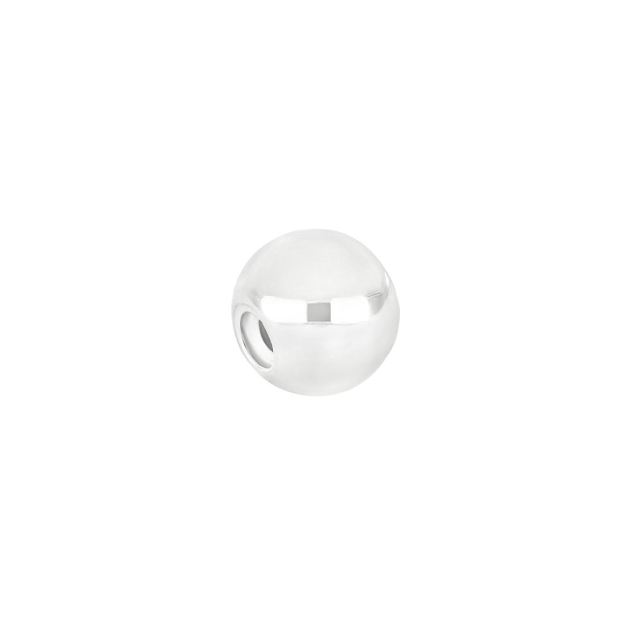 Silver rhod. claps 12mm 