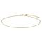 9ct. gold anklets facet anchor 