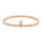 Rosegoldpl silver ball bracelet 