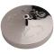 Chrome flagpole 38,5 cm with baptism pedestal