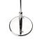 Chromeplated flagpole 40cm w/ motives