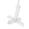 Flagpole silverplated cross base stand 35 cm