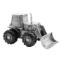 Excavator Pewter plated Money Bank