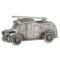 Fire engine Pewter plated Money Bank