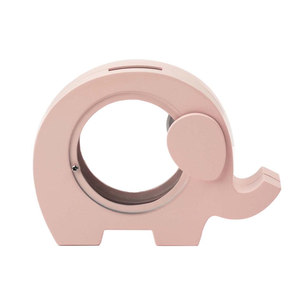 Elephant Chromeplated Money Bank - Pink
