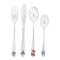 Stainless steel cutlery Smurfs w. enamel