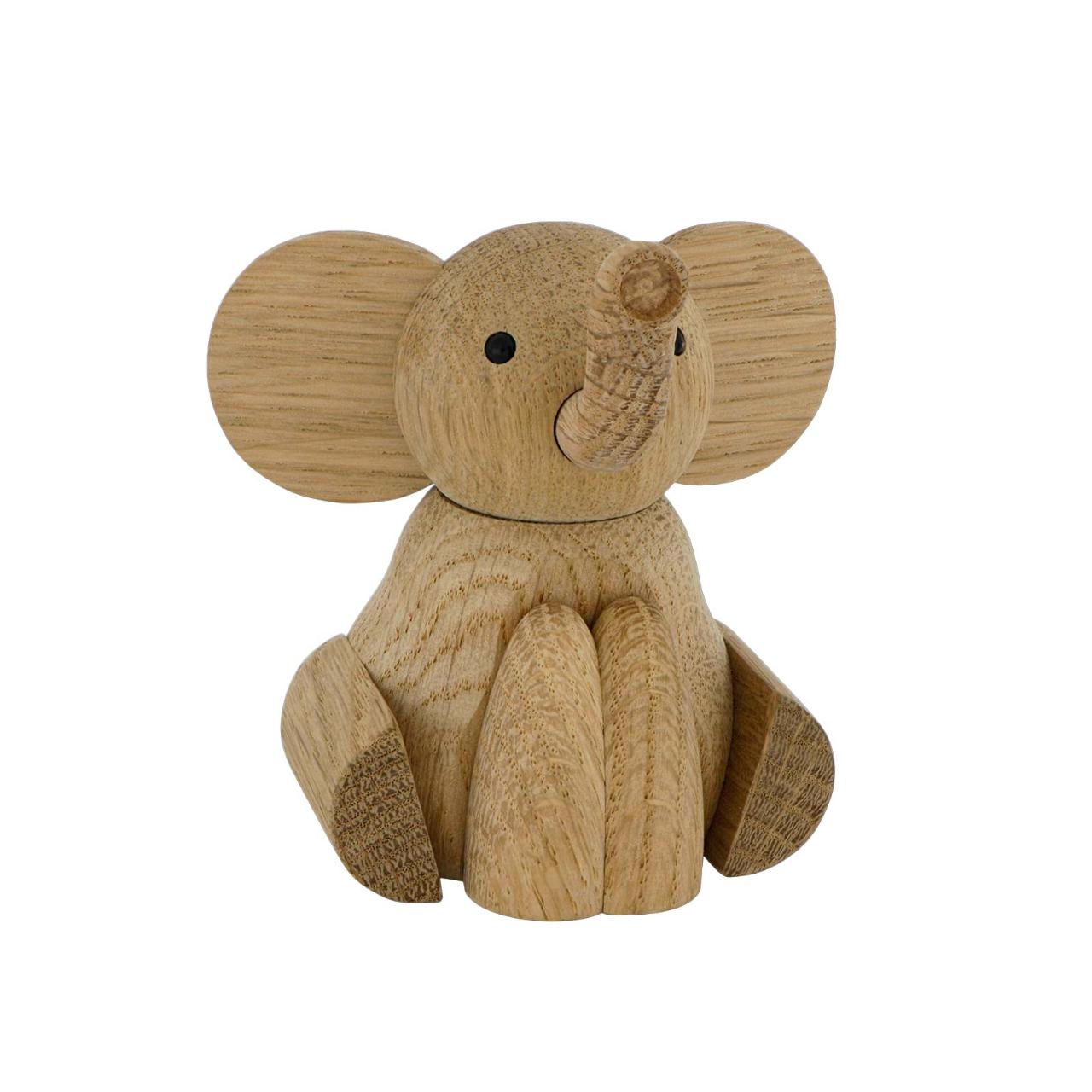 Wooden figure, Elephant 8cm