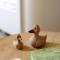 Wooden figure, Duck with duckling