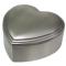 Heart 10x10 Pewter finished Jewel box