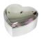 Heart 12x12 Chromeplated Jewel box