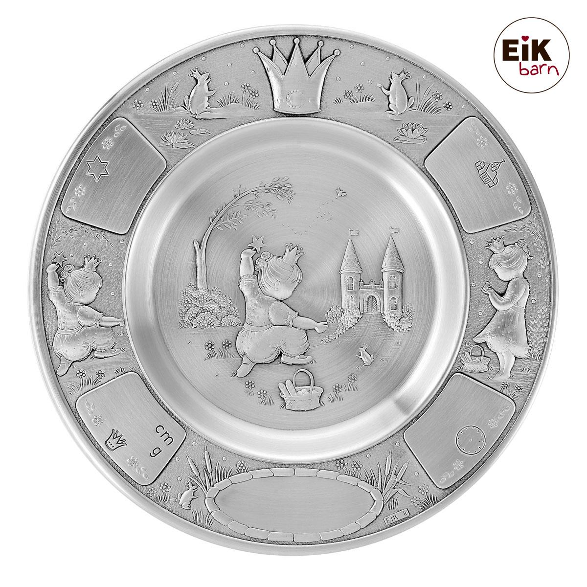 Plate in pewter