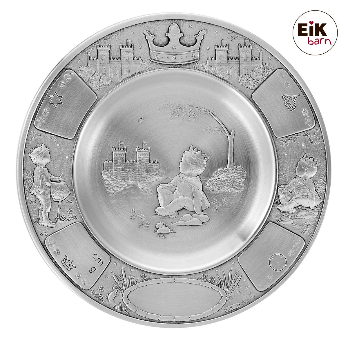 Plate in pewter