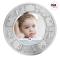 Round photoframe in pewter Ø18cm
