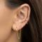 14k. Labret-piercing 1 diamond 1,5mm PIERCE52 