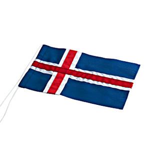 Icelandic flag for 30 cm