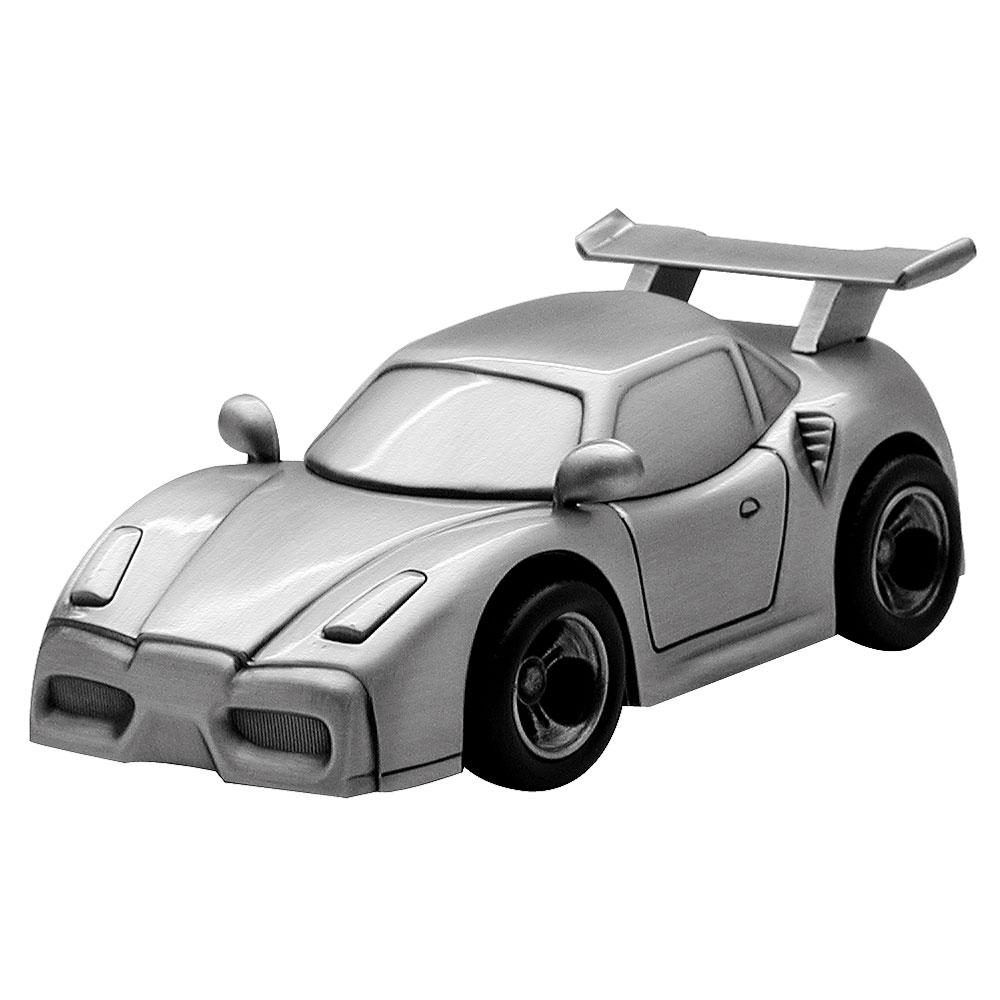 Sports car Pewter plated Money Bank