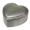 Heart12x12 Pewter finished Jewel box