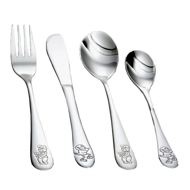 Cutlery, Bamse & Kylling - Stainless steel