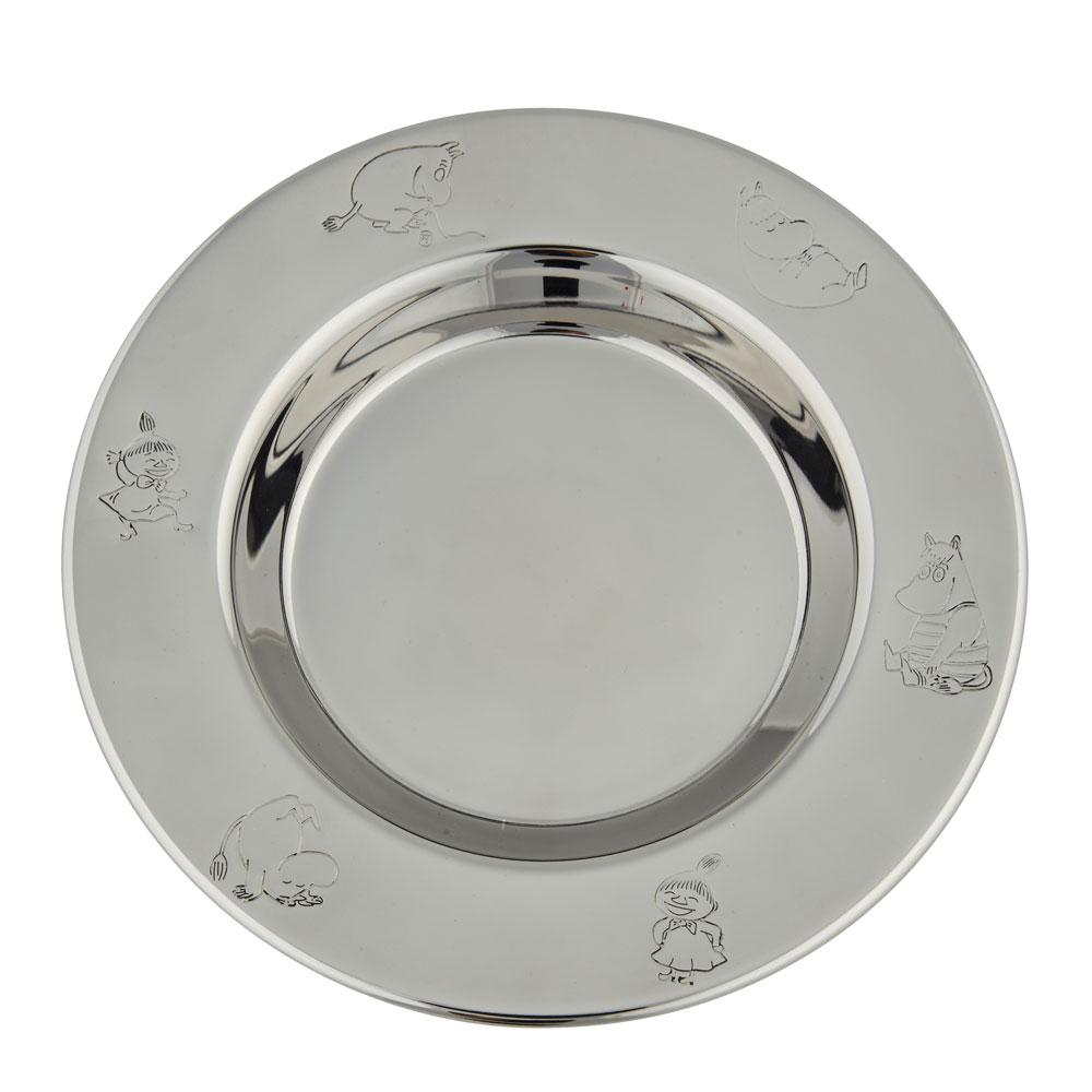 Plate, Moomin - Stainless steel