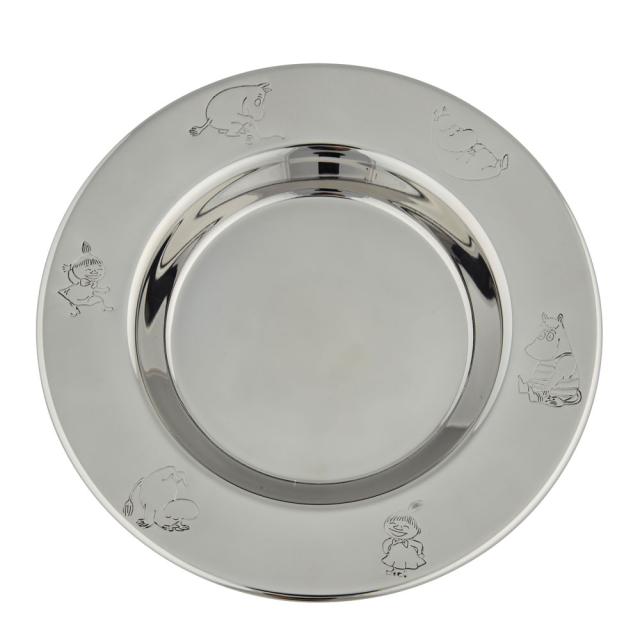Plate, Moomin - Stainless steel
