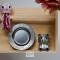 Moneybank Panda pewter plated