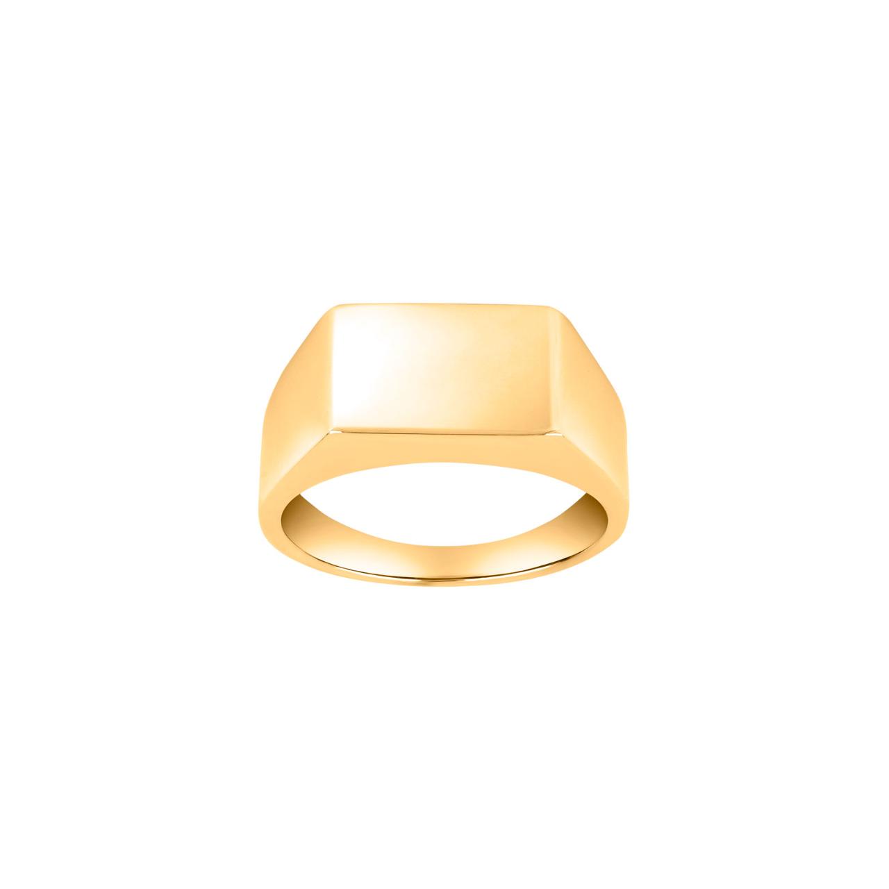 8ct. gold ring plate 