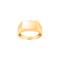 14ct. gold ring plate 