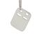 Rhod. pendant name tag 