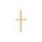 8ct. gold cross 23mm 